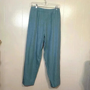 Elegant Teal Women's Trousers